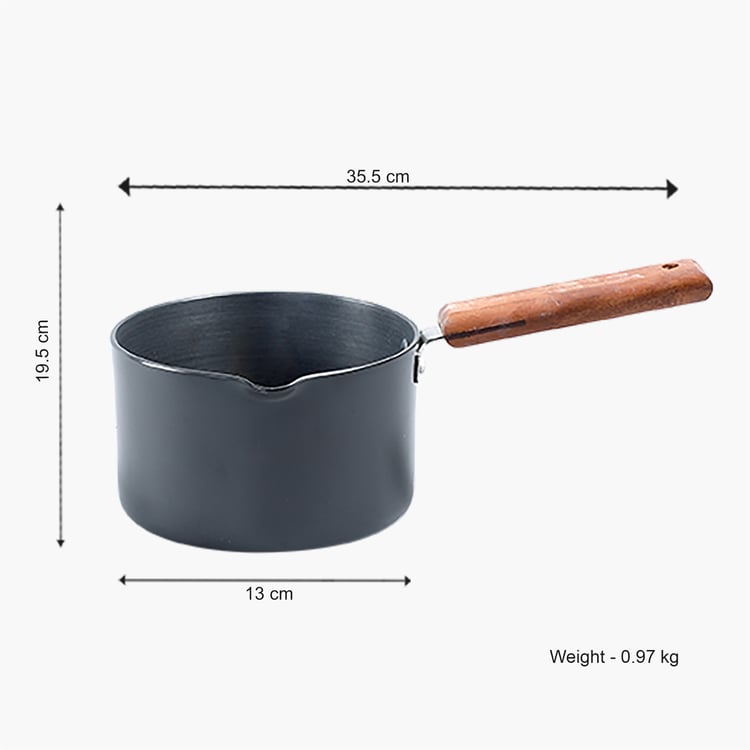 WONDERCHEF Ebony Hard Anodized Aluminium Sauce Pan - 2L