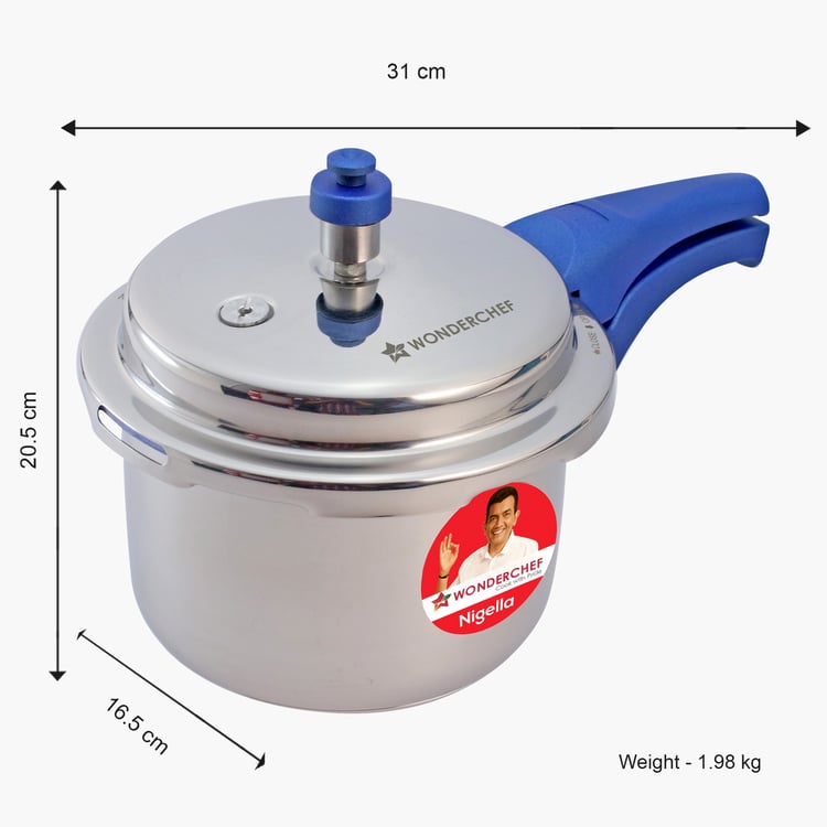 WONDERCHEF Nigella Stainless Steel Pressure Cooker - 3L