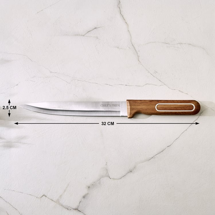 Chefs Pride Munson Stainless Steel Slicer Knife