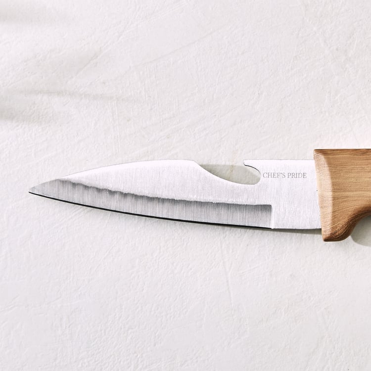 Chef's Pride Munson Stainless Steel Paring Knife with Opener