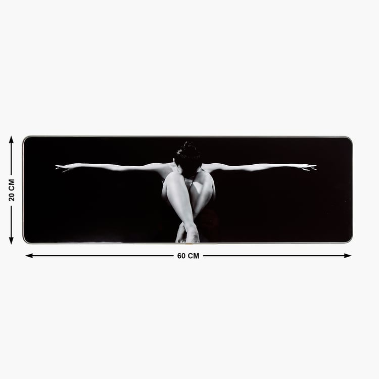 Aura Ballerine Wooden Print Picture Frame - 60x20cm