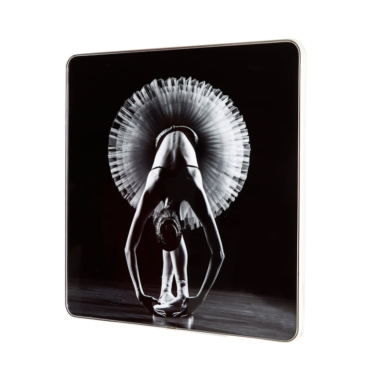 Aura Ballerine Wooden Printed Picture Frame - 30x30cm