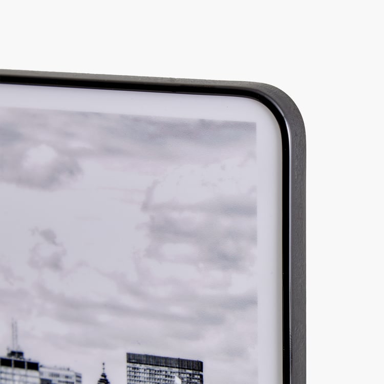 Aura City Wooden London Print Picture Frame - 30x30cm