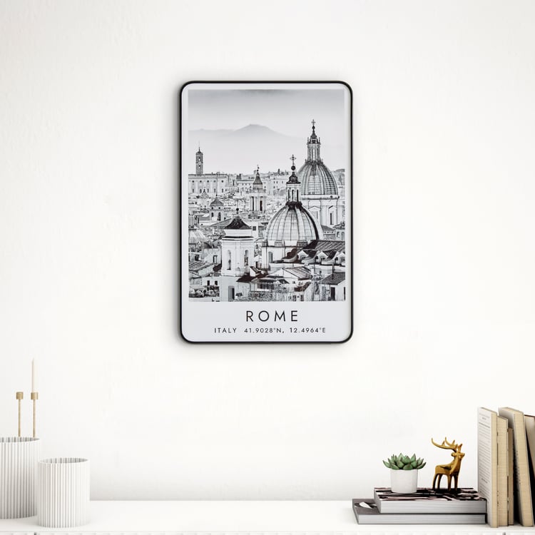 Aura City Wooden Rome Print Picture Frame - 20x30cm