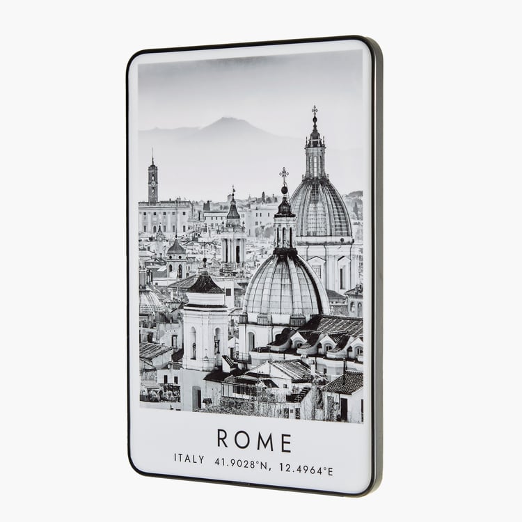 Aura City Wooden Rome Print Picture Frame - 20x30cm