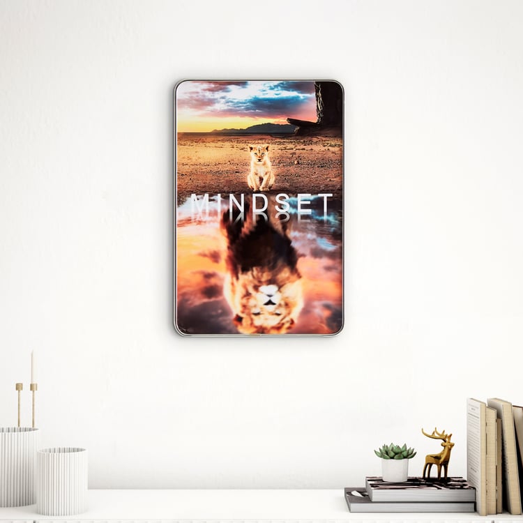 Aura Motive Wooden Quote Print Picture Frame - 20x30cm