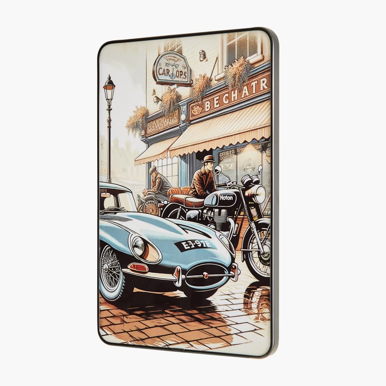 Aura Retro Wooden Car Print Picture Frame - 20x30cm