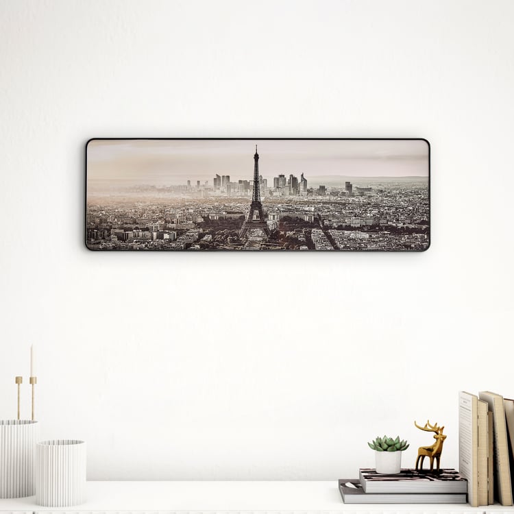 Aura View Wooden Paris Print Picture Frame - 60x20cm