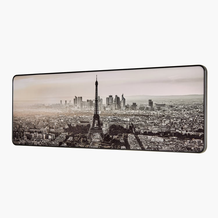 Aura View Wooden Paris Print Picture Frame - 60x20cm