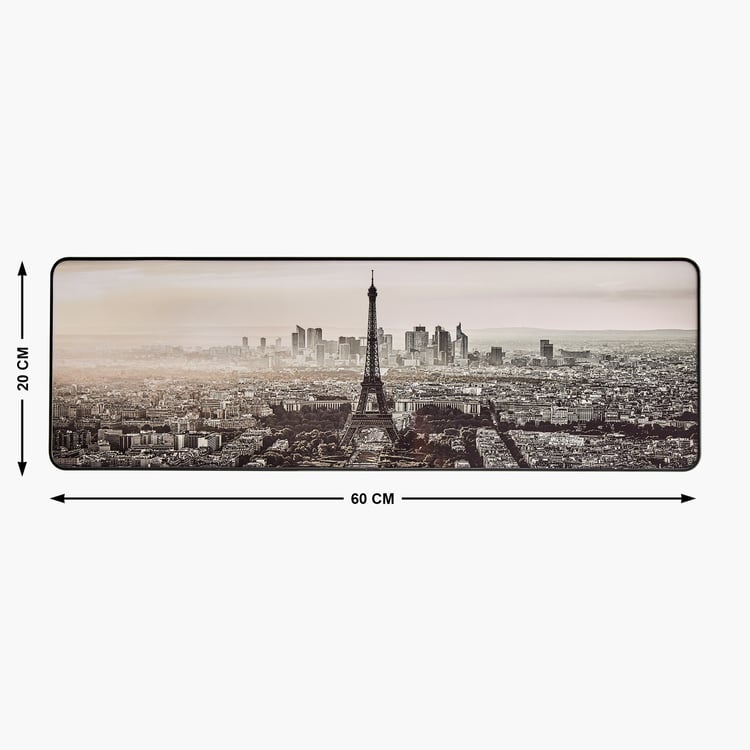 Aura View Wooden Paris Print Picture Frame - 60x20cm
