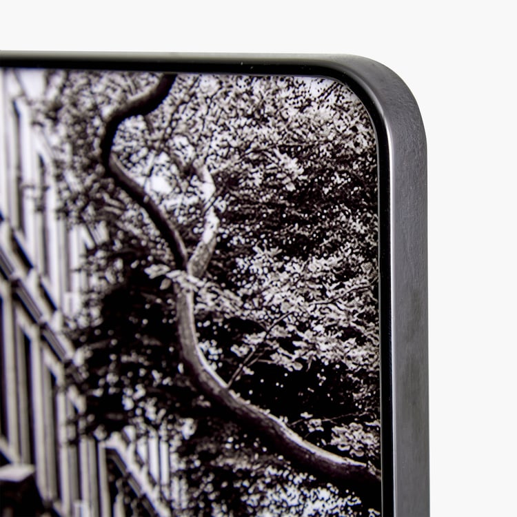 Aura View Wooden City Print Picture Frame - 30x30cm