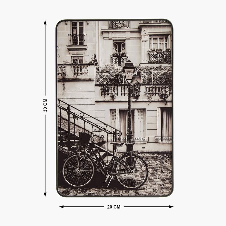 Aura View Wooden City Print Picture Frame - 20x30cm