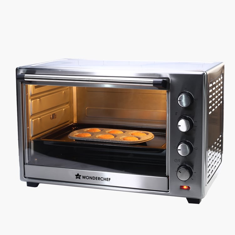 WONDERCHEF Stainless Steel Toaster and Griller Oven - 60L
