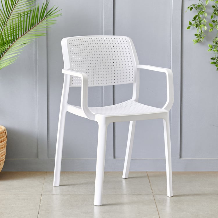 Iza Polypropylene Chair - White