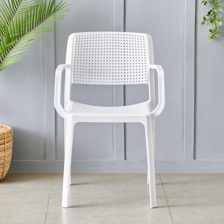 Iza Polypropylene Chair - White