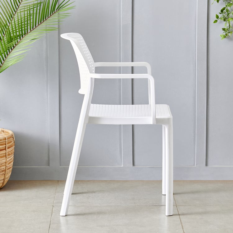 Iza Polypropylene Chair - White