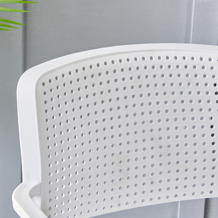 Iza Polypropylene Chair - White