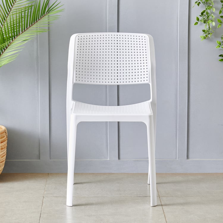 Iza Polypropylene Chair - White
