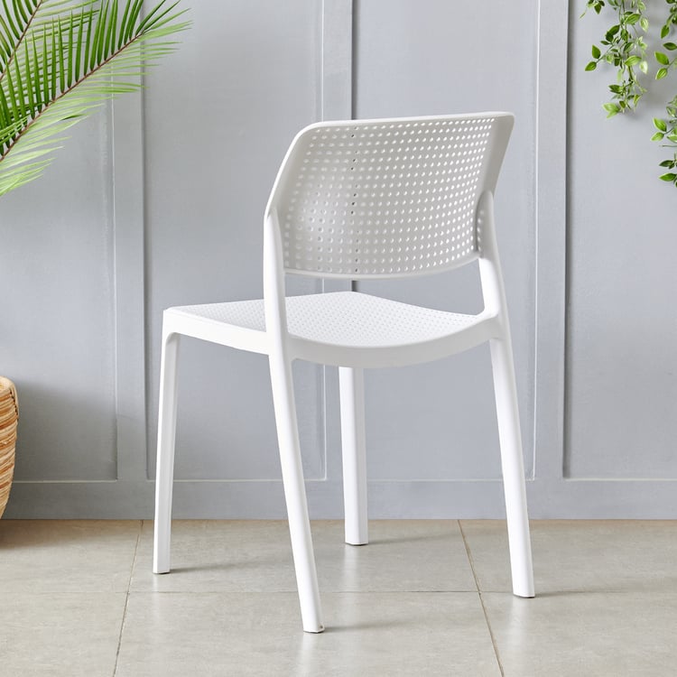 Iza Polypropylene Chair - White