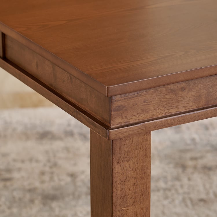 Trio Solid Wood 8-Seater Dining Table - Walnut