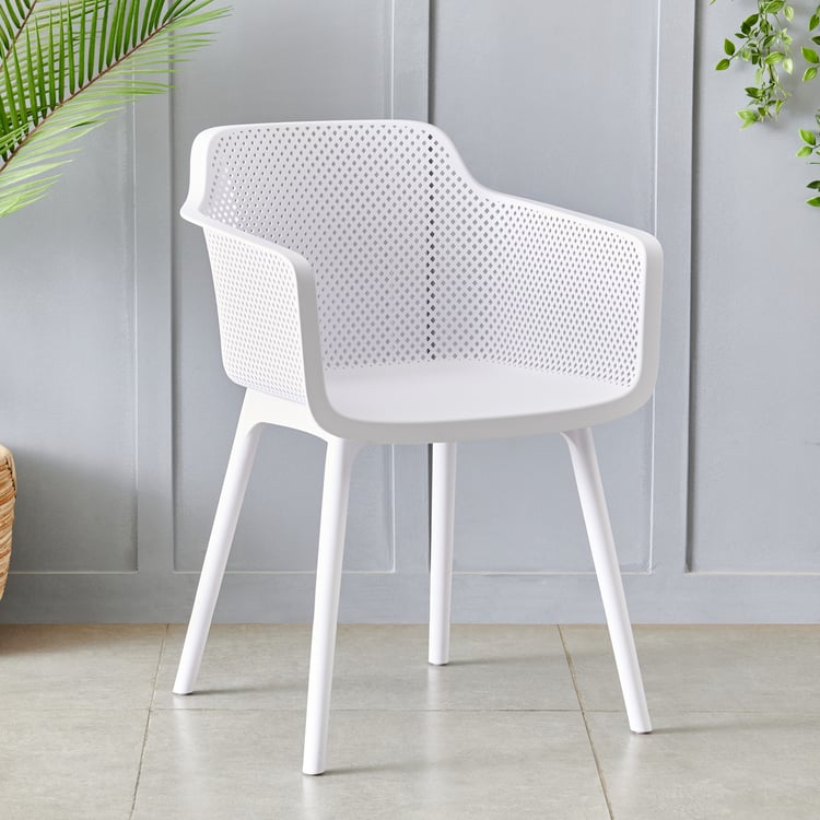 Musk Polypropylene Chair - White
