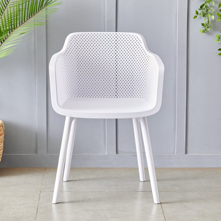 Musk Polypropylene Chair - White