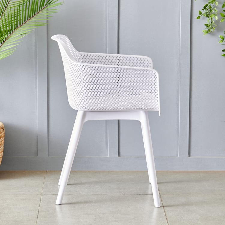 Musk Polypropylene Chair - White