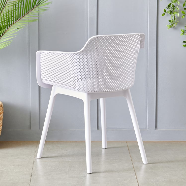 Musk Polypropylene Chair - White