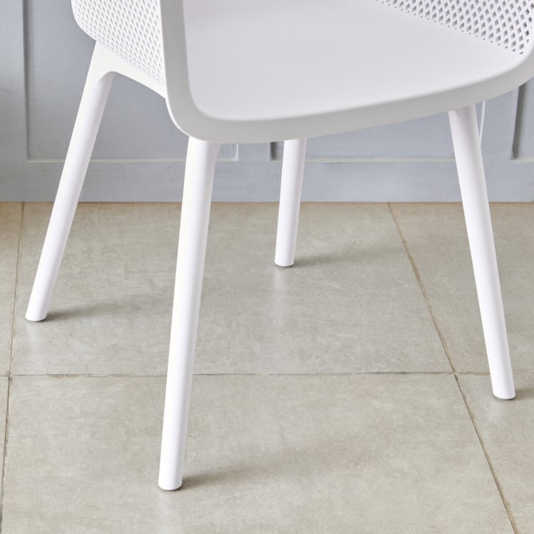 Musk Polypropylene Chair - White