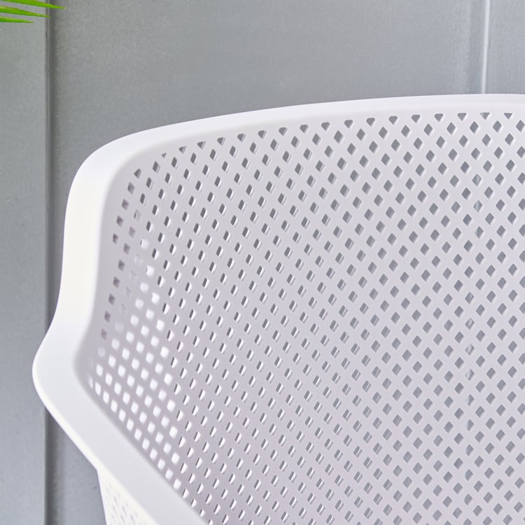 Musk Polypropylene Chair - White
