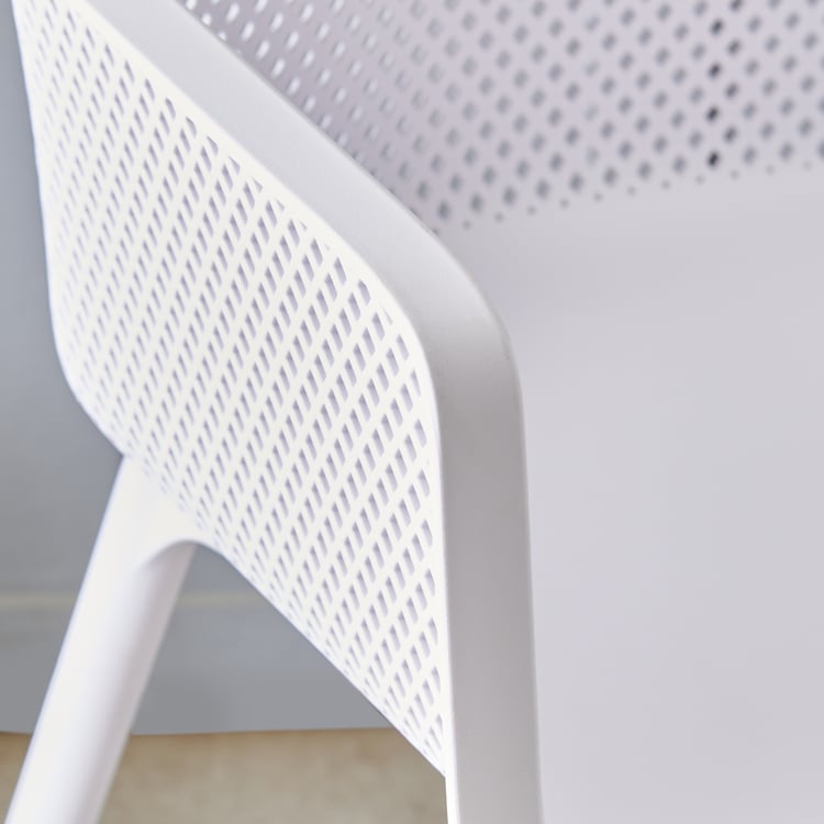 Musk Polypropylene Chair - White