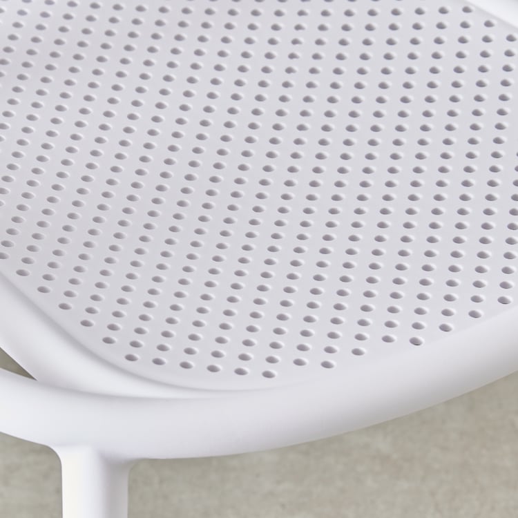 Neal Polypropylene Chair - White