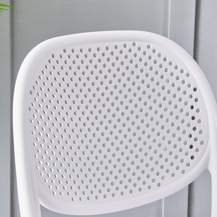 Neal Polypropylene Chair - White