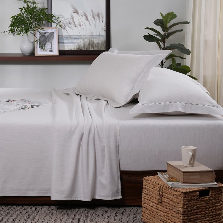 MASPAR Cotsmere Cotton 300TC 3Pcs King Bedsheet Set