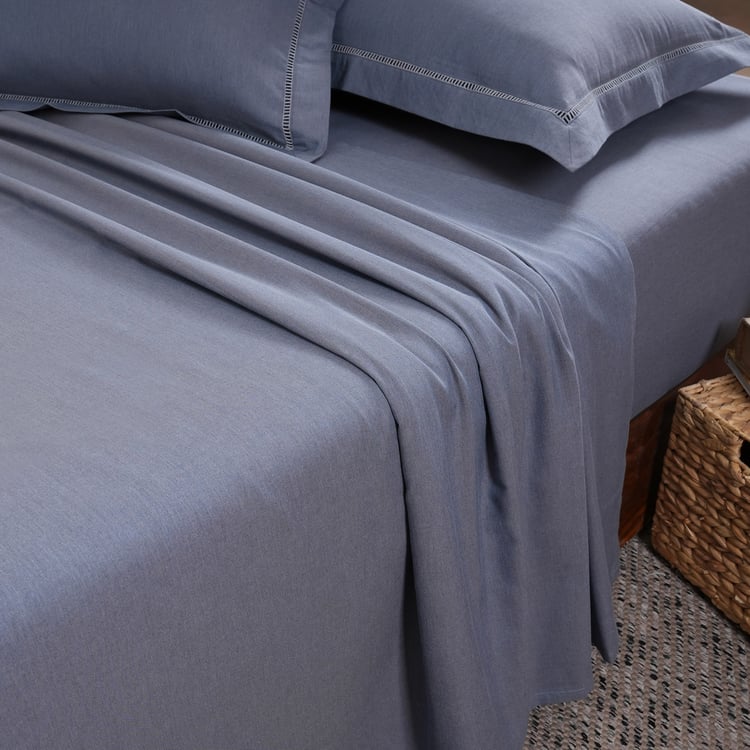 MASPAR Cotsmere Cotton 300TC 3Pcs Super King Bedsheet Set