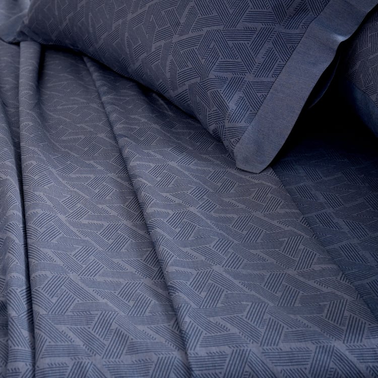 MASPAR Cotsmere Cotton 300TC Printed 3Pcs Super King Bedsheet Set