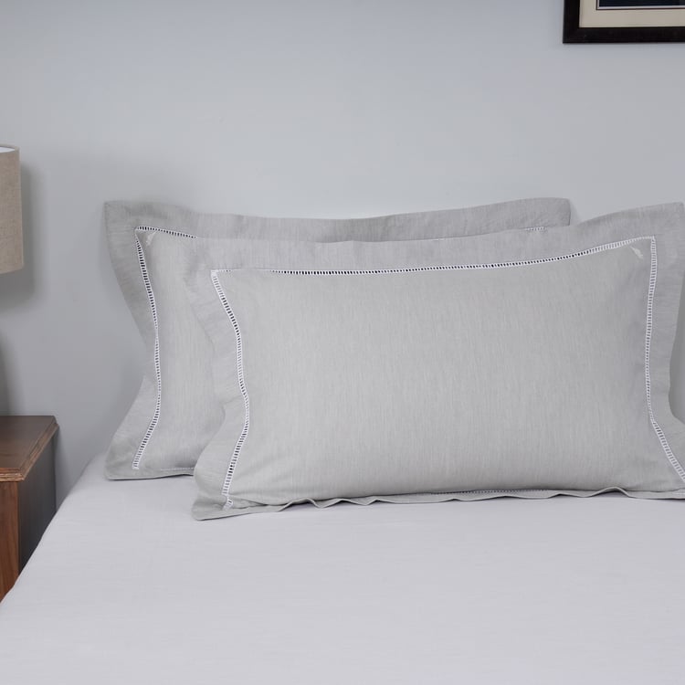 MASPAR Cotsmere Set of 2 Pillow Covers - 75x50cm