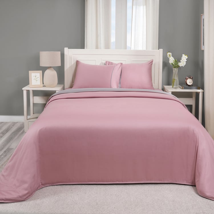 MASPAR Colorart Cotton 3Pcs Double Duvet Cover Set