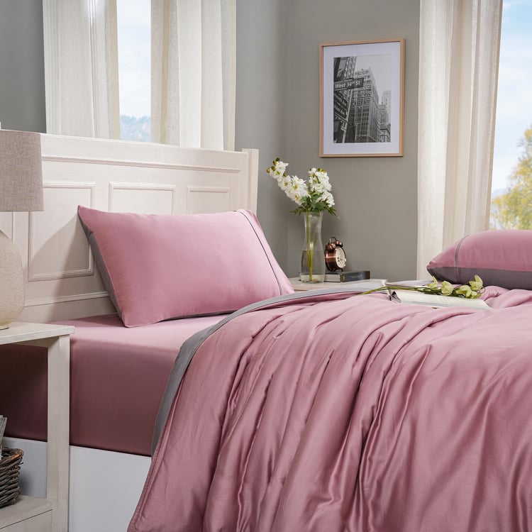 MASPAR Colorart Cotton 3Pcs Double Duvet Cover Set
