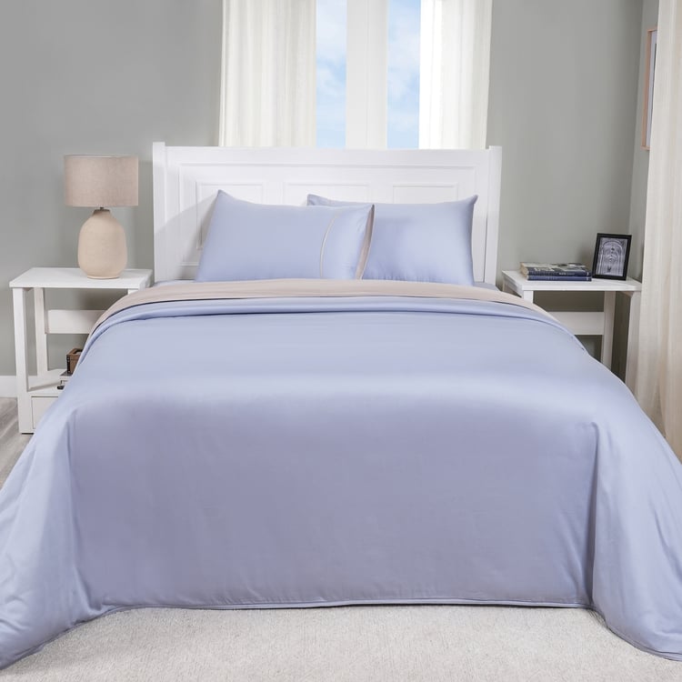 MASPAR Colorart Cotton 3Pcs Double Duvet Cover Set