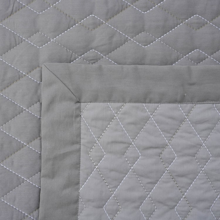 MASPAR Hues Indigenous Artisan Cotton 8Pcs Diamond Quilted Bed-In-A-Bag Set