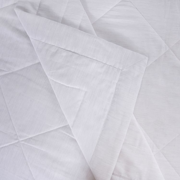 MASPAR Cotsmere Cotton 8Pcs Quilted Double Bed-In-A-Bag Set