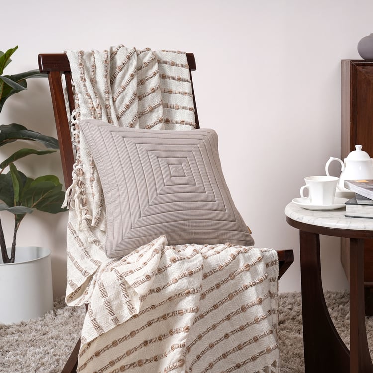 MASPAR Cotsmere Pin Stripe Cushion Cover - 45x45cm
