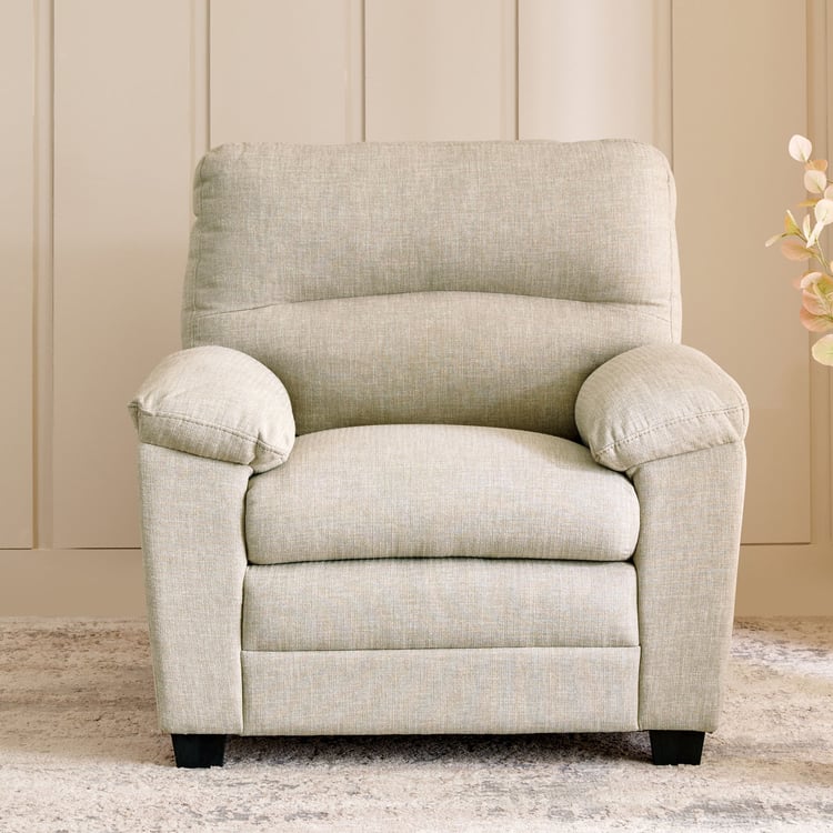 Mojo NXT Fabric 1-Seater Sofa - Beige