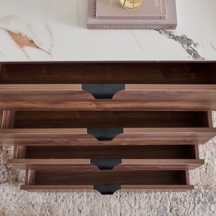 Hadley Chest of 4 Drawers - Brown