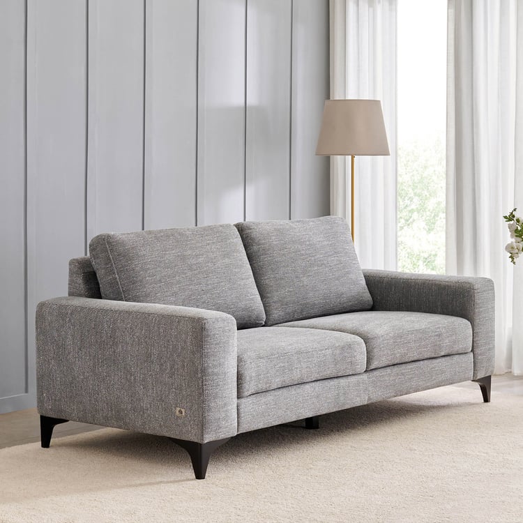 Quebec NXT Fabric 3+1+1 Seater Sofa Set - Grey