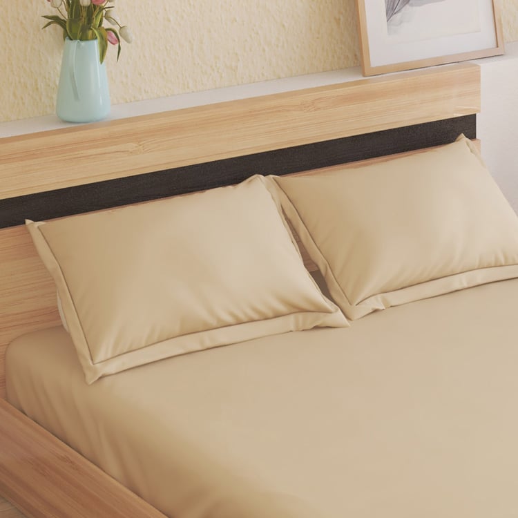 Sienna Cotton 144TC 3Pcs King Fitted Bedsheet Set