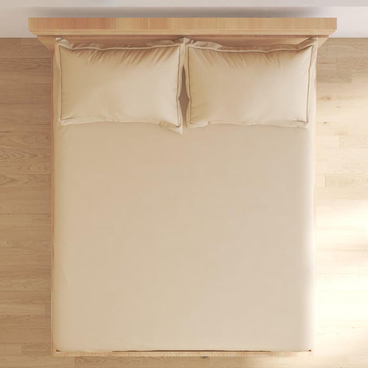 Sienna Cotton 144TC 3Pcs King Fitted Bedsheet Set
