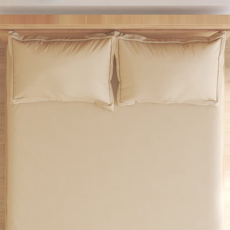 Sienna Cotton 144TC 3Pcs King Fitted Bedsheet Set