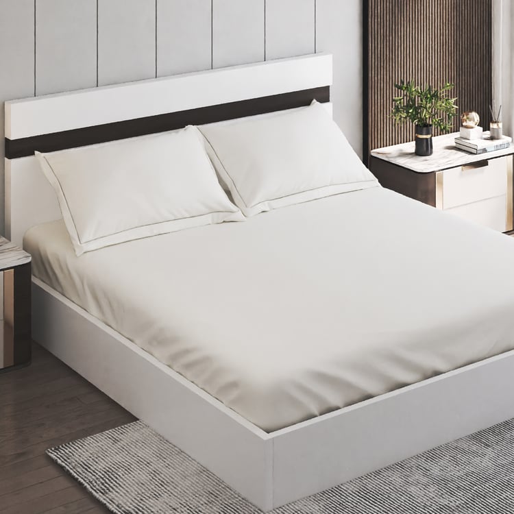 Sienna Cotton 144TC 3Pcs King Fitted Bedsheet Set